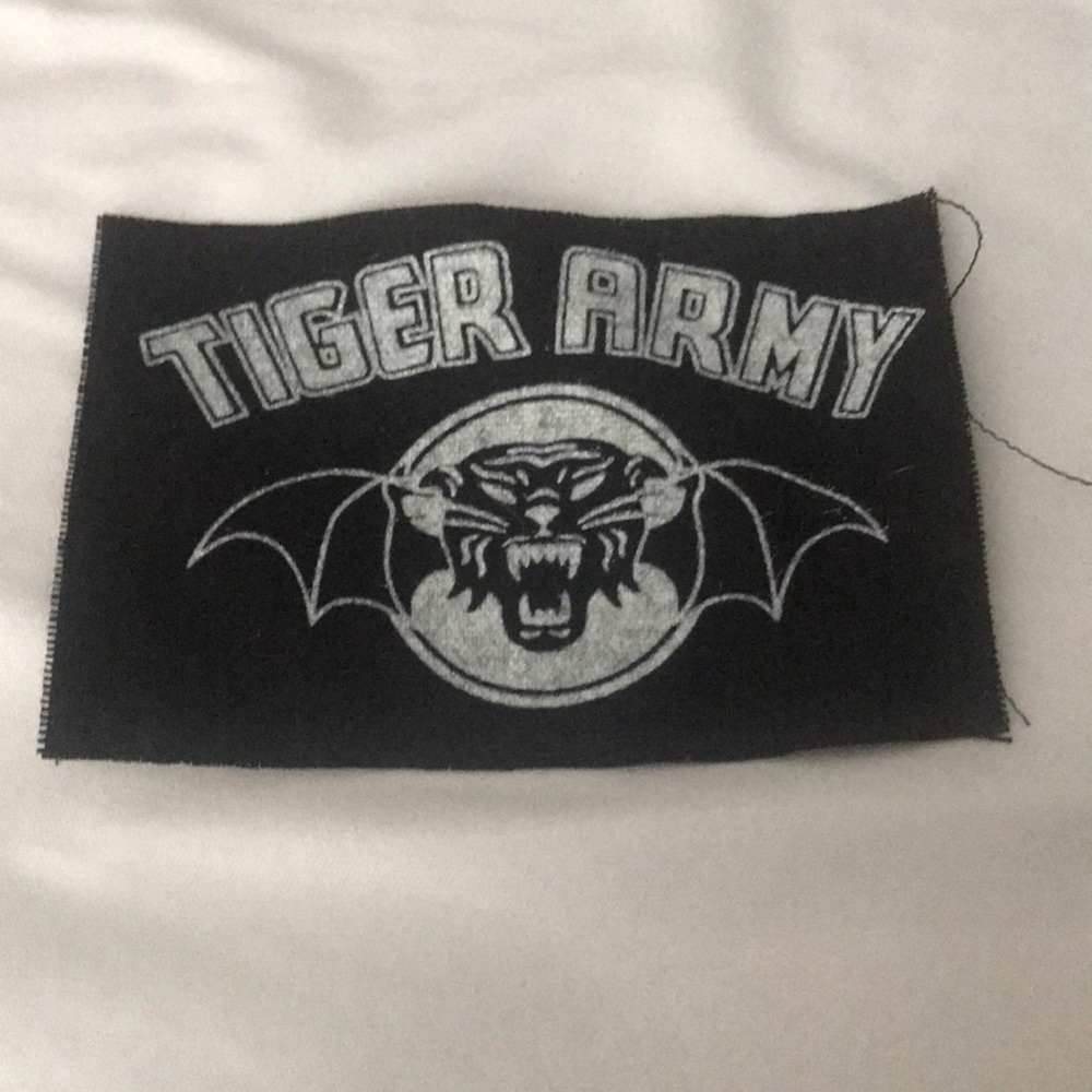 Tiger Army Patch